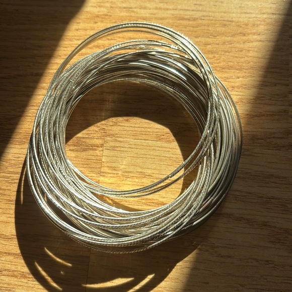 Silver bangles - see all photos. Sold out online - Picture 7 of 10